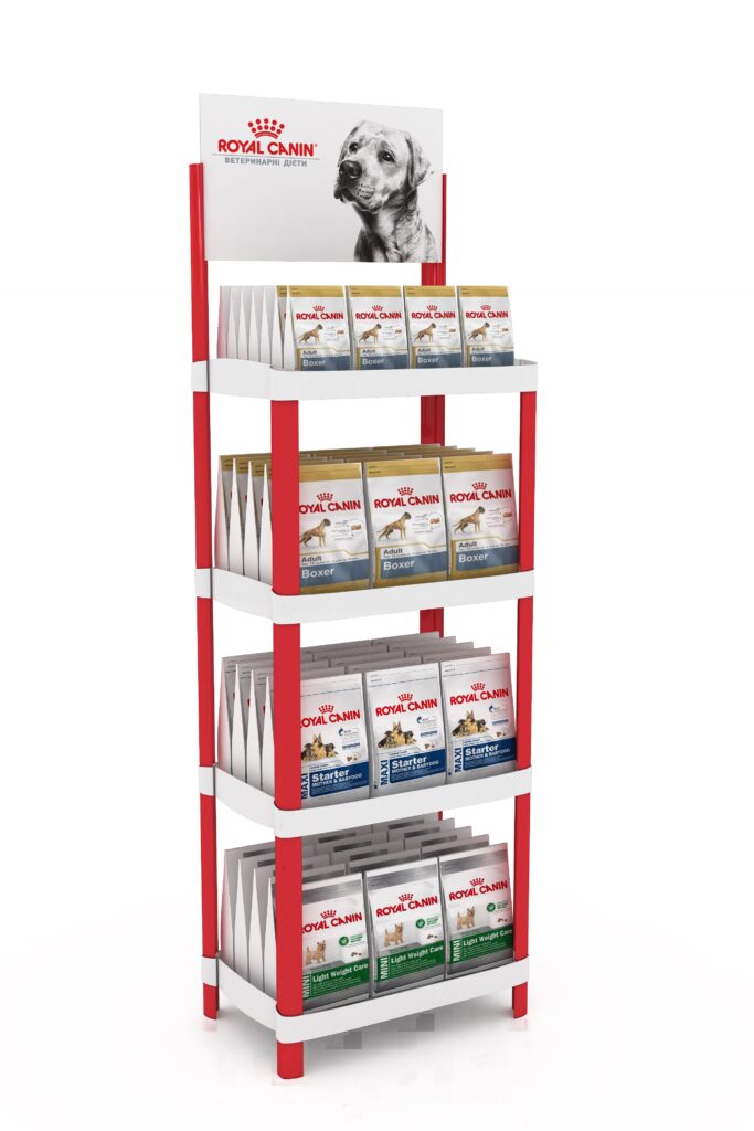 Ekspozytor plastikowy