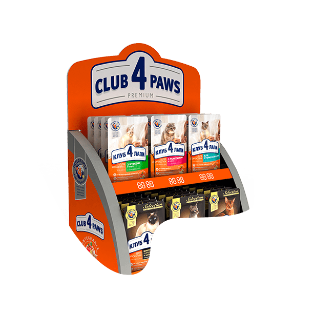 Counter displays at retail. Countertop displays