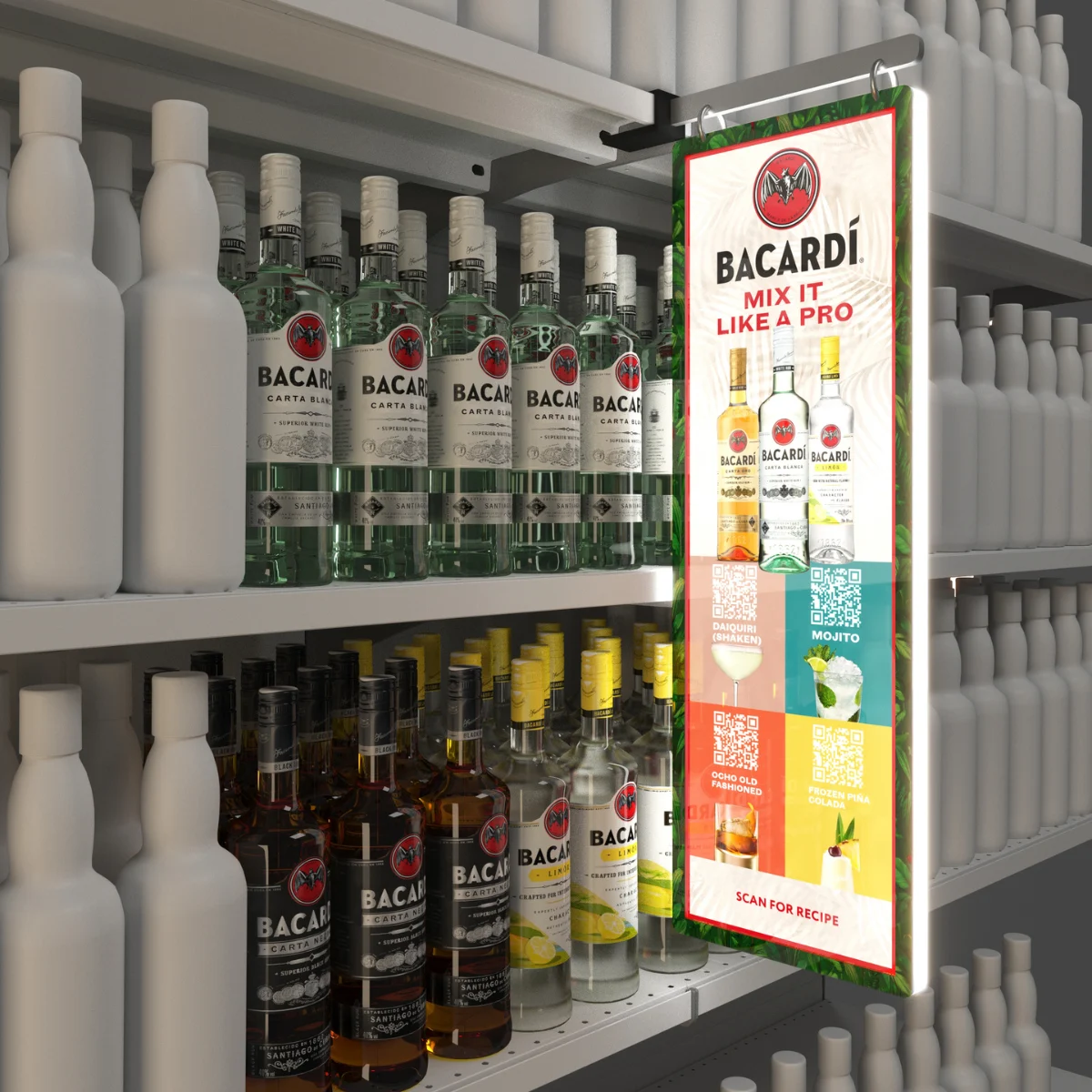 Shelfstopper Bacardi